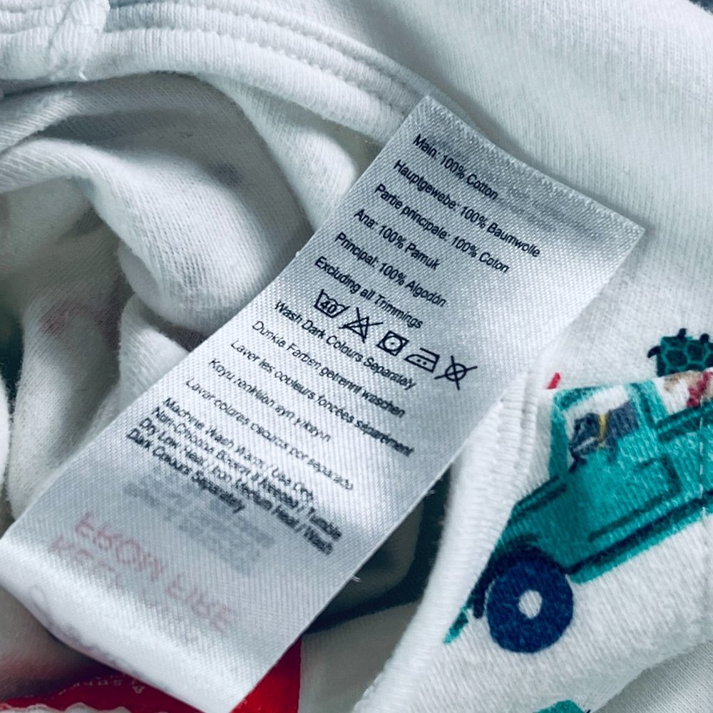 Baby Boy 0-3m Joules Footie & Hospital Hat - Picture 3 of 7